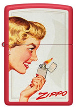Load image into Gallery viewer, Zippo Lighter - Custom Engraved with Your Message for Vintage Ad Lighter Set Matte Pocket Lighters 46295
