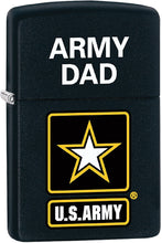 Load image into Gallery viewer, Zippo Lighter- Personalized Engrave U.S. Army Black Matte #Z5072
