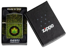 Load image into Gallery viewer, Zippo Lighter- Custom Message Engraved on Leaf Maze - 540 Fusion 46276

