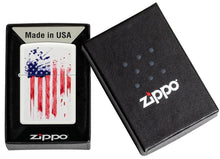 Load image into Gallery viewer, Zippo Lighter- Personalized for US Patriotic US American Flag 49783
