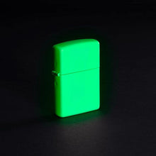 Load image into Gallery viewer, Zippo Lighter - Personalized Message Engraved on Backside Colored Windproof Lighter Glow in The Dark 49193
