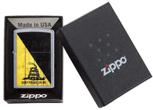Load image into Gallery viewer, Zippo Lighter- Personalized Engrave for Don't Tread On Me with Snake 29842
