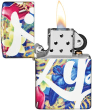 Load image into Gallery viewer, Zippo Colorful Floral Design 540 Color Pocket Lighter
