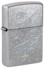 Load image into Gallery viewer, Zippo Lighter- Personalized Engrave Animals Nature Guy Harvey Shark #48595

