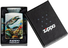 Load image into Gallery viewer, Zippo Lighter- Personalized Engrave Animals Outdoors Nature Turtle 48780
