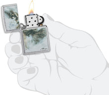 Load image into Gallery viewer, Zippo Luis Royo Design Street Chrome Pocket Lighter
