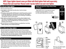 Load image into Gallery viewer, Zippo - Customized Message on Back for Zippo and Pattern Windproof Zippo #29677
