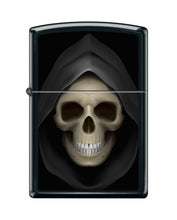 Load image into Gallery viewer, Zippo Lighter-Death Grim Reaper Black Matte Windproof Lighter #Z5479
