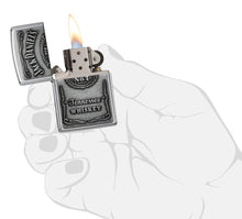 Load image into Gallery viewer, Zippo Lighter- Personalized Engrave for Jack Daniel's High Polish Chrome 250JD
