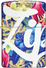 Load image into Gallery viewer, Zippo Colorful Floral Design 540 Color Pocket Lighter
