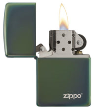 Load image into Gallery viewer, Zippo Lighter - Personalized Custom Message Engrave on Classic with Zippo Logo Windproof Lighter
