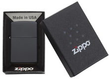 Load image into Gallery viewer, Zippo Lighter – Personalized Custom Message Engraved Windproof Classic Pocket Lighter Black Matte
