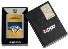 Load image into Gallery viewer, Zippo Lighter - Personalized Customize Message Engrave on Backside for Nashville Predators NHL Team 48044
