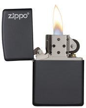 Load image into Gallery viewer, Zippo Lighter - Personalized Custom Message Engrave on Classic with Zippo Logo Windproof Lighter
