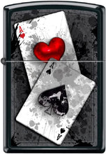 Load image into Gallery viewer, Zippo Lighter- Personalized Engrave Ace of SpadesZippo Ace of Spades #Z5279
