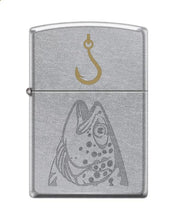 Load image into Gallery viewer, Zippo Lighter-Fishhook Design Street Chrome Windproof Lighter #Z5384
