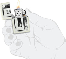Load image into Gallery viewer, Zippo - Customized Message on Cassette Tape Glow in The Dark Pocket 46429
