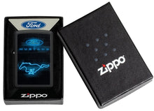 Load image into Gallery viewer, Zippo Lighter - Personalized Customize Message Engrave on Backside for Ford Design Zippo Lighter (Ford Mustang Neon 48404)
