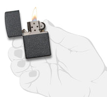 Load image into Gallery viewer, Zippo Lighter - Personalized Message Engraved on Backside Colored Windproof Lighter Iron Stone 211
