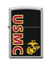 Load image into Gallery viewer, Zippo Lighter- Personalized for Marine Corps USMC Globes Anchor Noise #Z5340
