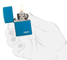 Load image into Gallery viewer, Zippo Lighter - Personalized Custom Message Engrave on Classic with Zippo Logo Windproof Lighter
