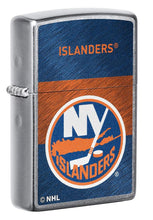 Load image into Gallery viewer, Zippo Lighter - Personalized Customize Message Engrave on Backside for New York Islanders NHL Team 48046
