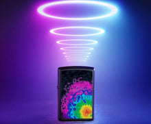 Load image into Gallery viewer, Zippo Lighter - Personalized Customize Message Engrave on Backside for Zippo Brand Design Logo Lighter (Flame Pattern 48733)
