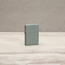 Load image into Gallery viewer, Zippo Lighter - Personalized Message Engraved on Backside Colored Windproof Lighter Sage Green 49843
