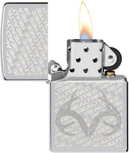 Load image into Gallery viewer, Zippo Lighter - Personalized Message Engraved on Backside Realtree Camouflage Windproof Lighter (Realtree 48751)
